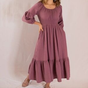 Emme Mama Eliza Maternity And Nursing Dress